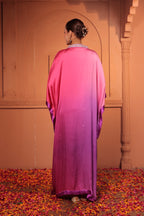 GIYA KAFTAN  - OMBRE PINK PURPLE