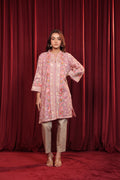 SAMA GARA EMBROIDED KURTA - PINK