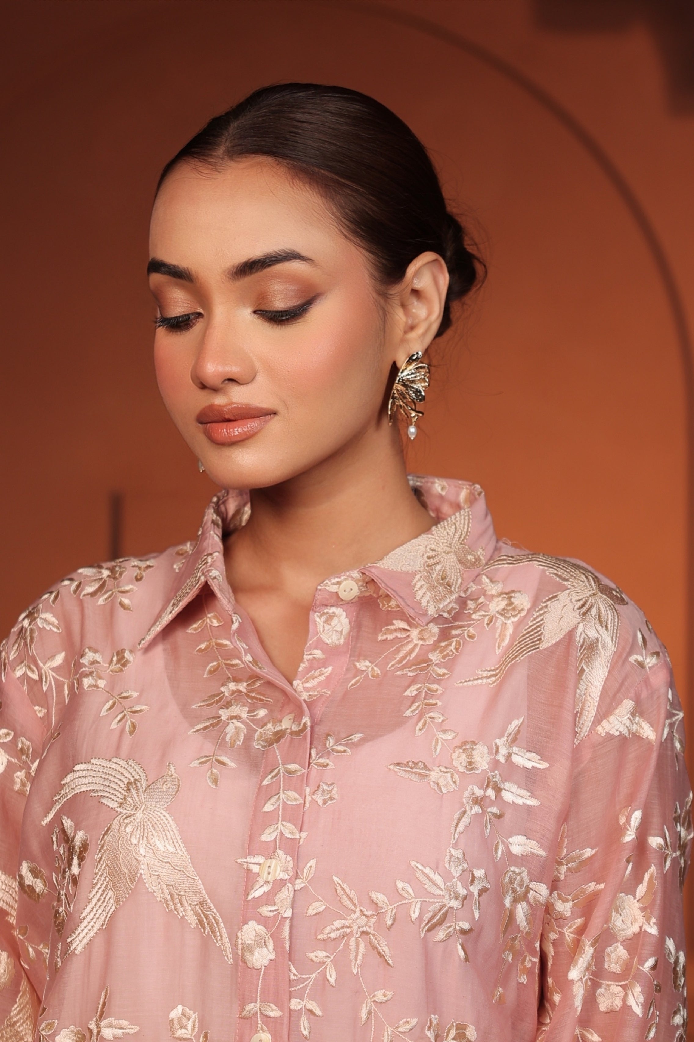 SERA GARA EMBROIDED SHIRT