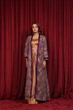 SHAFA LONG JACKET - PURPLE