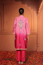 TAHIRA EMBROIDED JACKET - PINK