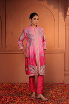 TAHIRA EMBROIDED JACKET - PINK