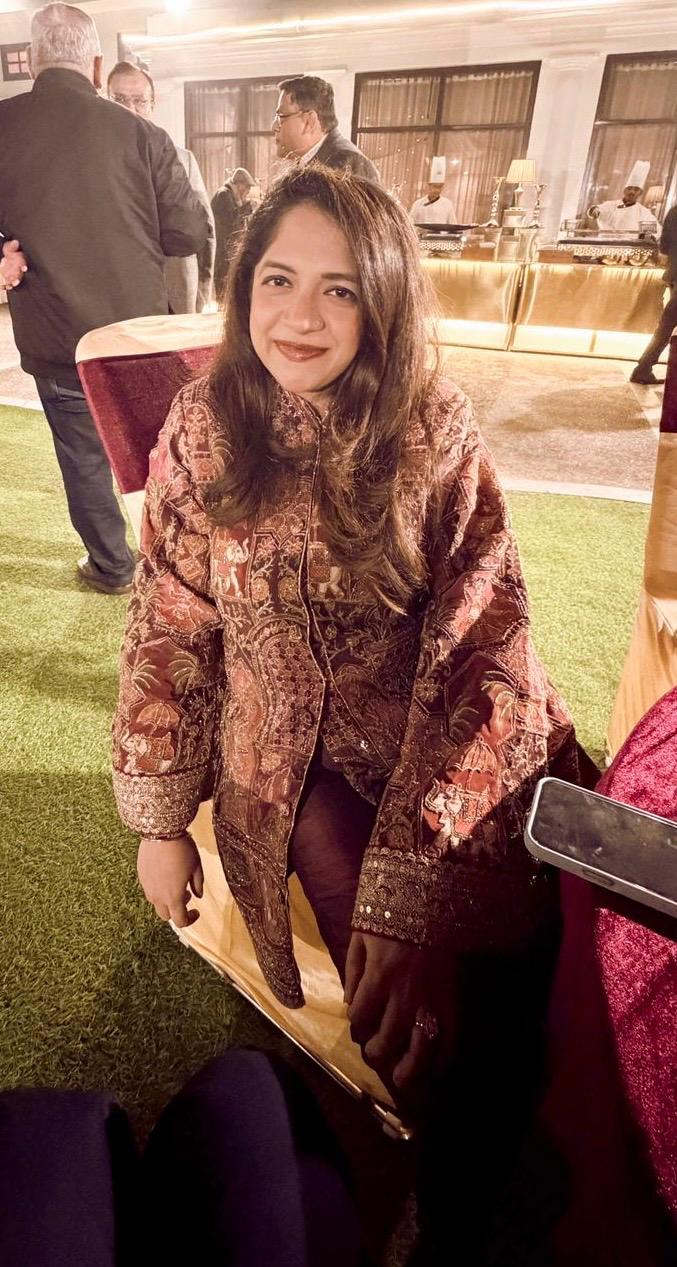 SHAB EMBROIDED JACKET - BROWN