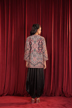 ZEH EMBROIDED JACKET - BLACK