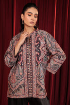 ZEH EMBROIDED JACKET - BLACK