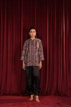 ZEH EMBROIDED JACKET - BLACK