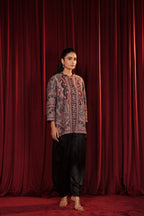ZEH EMBROIDED JACKET - BLACK